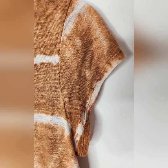 Rachel and Zoe Copper tie dyed tee shirt Size Medium - Picture 6 of 8